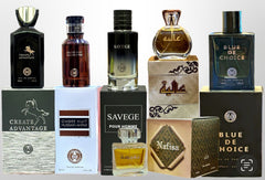Create Advantage + Ombre Nuit + Savege + Aaliya + Nafisa
Blue De Choice - 100ML x6