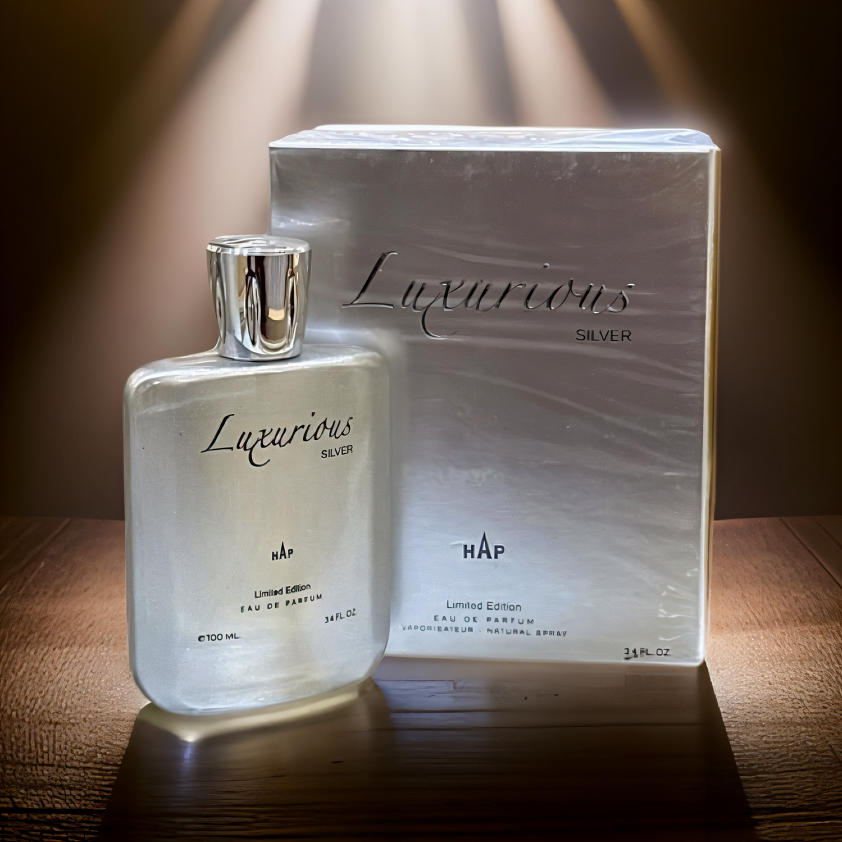 Luxurious Silver - 100ML - Hussain Anfar Perfumes